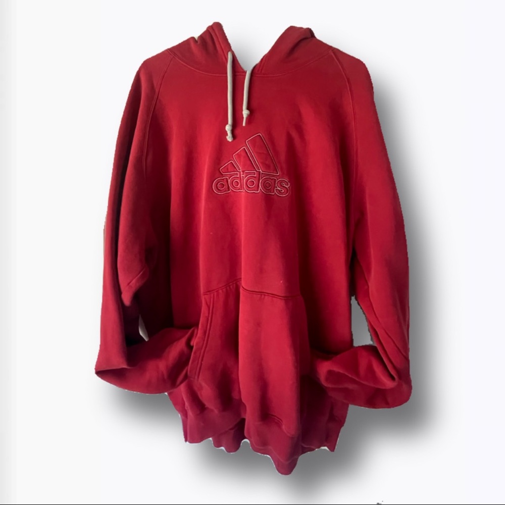 Oversized Vintage Adidas Men’s Hoodie